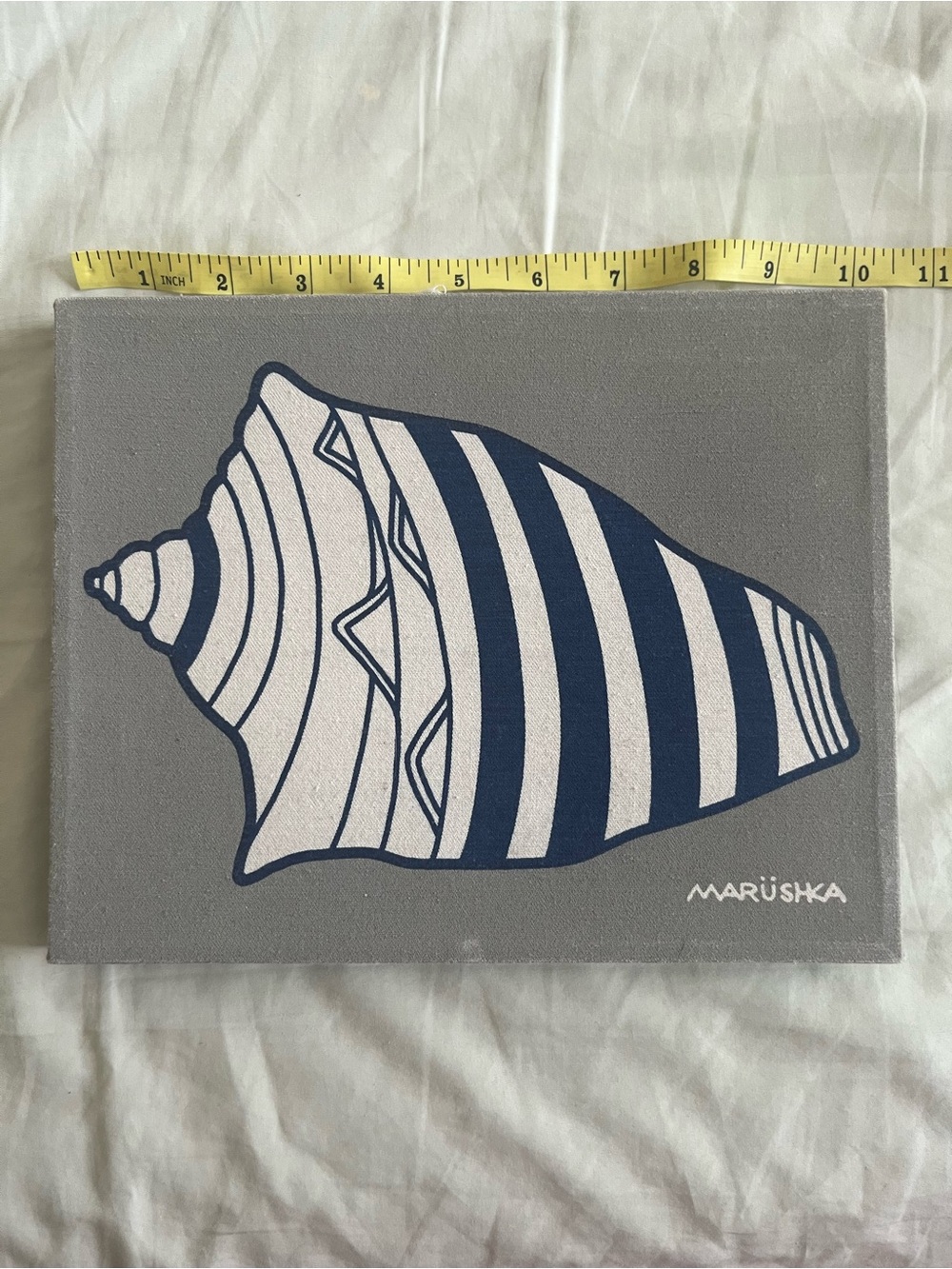 1982 Marüshka Seashell Canvas Art
